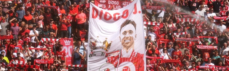 水晶宫球迷在若塔悼念仪式时躁动，范戴克不满：这太令人失望